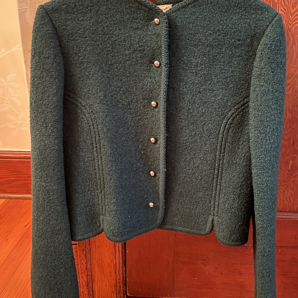 Vintage Boiled Wool Jacket